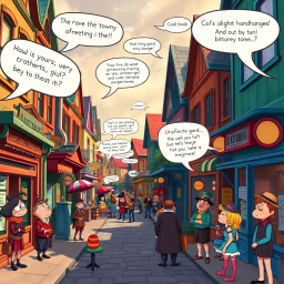 Whose Hello Is It Anyway? - Text-based game