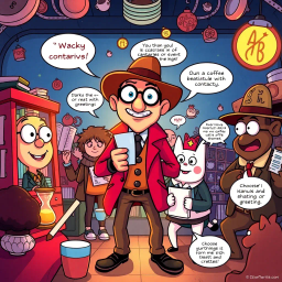 Whose Hello Is It Anyway? - Text-based game