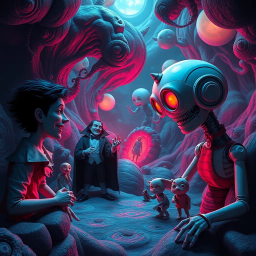 Whose Nightmare Is It Anyway? - Text-based game