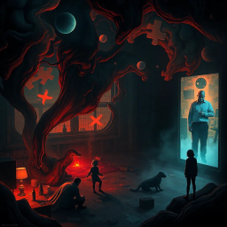 Whose Nightmare is it Anyway? - Text-based game