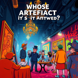 Whose Artifact Is It Anyway? - Text-based game