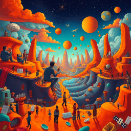 Chaos Chronicles: Whose Worlds Are They Anyway? - Text-based game