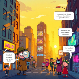 Whose Hello Is It Anyway? - Text-based game