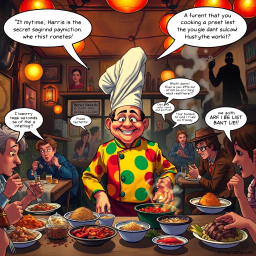 Confessions of a Conspiracy Cook - Text-based game