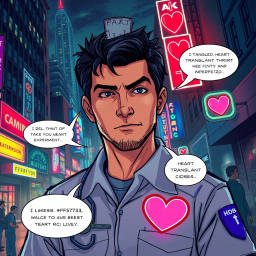 Whose Heart Is It, Anyway? - Text-based game