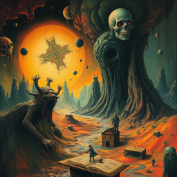 Whose Nightmare is it Anyway? - Text-based game