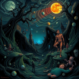 Whose Nightmare Is It Anyway? - Text-based game