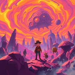 Spectrum Wars: Which Dimension Is It Anyway? - Text-based game