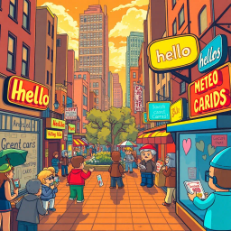 Whose Hello Is It, Anyway? - Text-based game