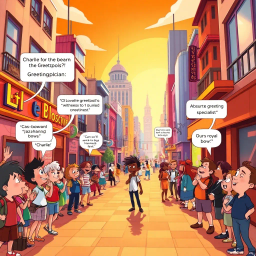 Whose Hello Is It Anyway? - Text-based game