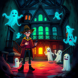 Whose Ghost Is It Anyway? - Text-based game