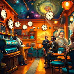 ChronoCafé: A Brew of Time - Text-based game