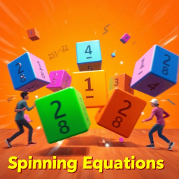 Spinning Equations - Text-based game