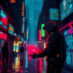 Hack the Night - Text-based game