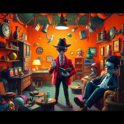 Hello, Whose Is It Anyway? - Text-based game