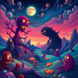 Whose Nightmare Is It Anyway? - Text-based game