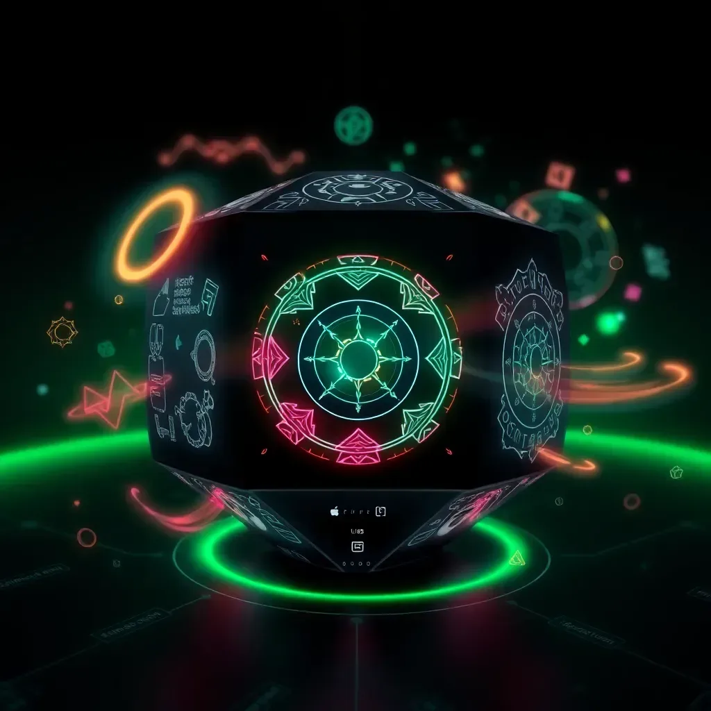 Spinning Glyphs