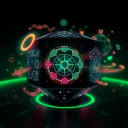 Spinning Glyphs