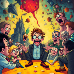 Chaotic Chronicles: Whose Worlds That Anyway? - Text-based game