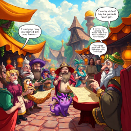 Whose Prophecy Is It Anyway? - Text-based game