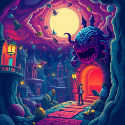 Whose Nightmare Is It Anyway? - Text-based game