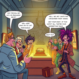 Whose Artifact Is It Anyway? - Text-based game