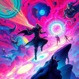 Spectrum Wars: Which Dimension Is It Anyway? - Text-based game