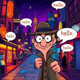 Whose Hello Is It, Anyway? - Text-based game