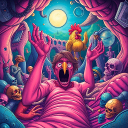 Whose Nightmare Is It Anyway? - Text-based game