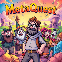 MetaQuest: Whose Adventure Is It Anyway? - Text-based game