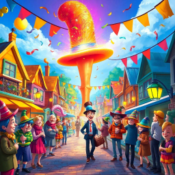 Hats Off to Whom? - Text-based game