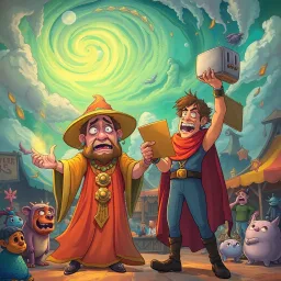 Predicted Mayhem: A Prophetic Mess - Text-based game