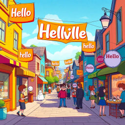 Whose Hello Is It Anyway? - Text-based game