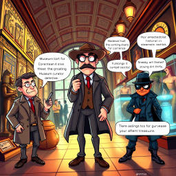 Whose Artifact Is It Anyway? - Text-based game