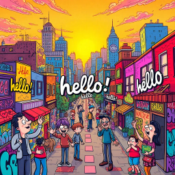 Whose Hello Is It Anyway? - Text-based game