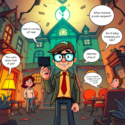 Whose Hello Is It Anyway? - Text-based game