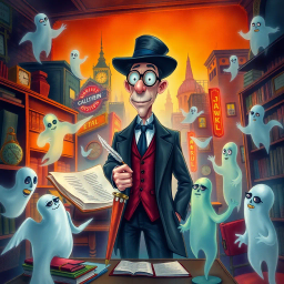 Spectral Contracts: Who You Gonna Call? - Text-based game