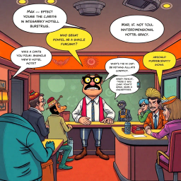 Whose Hello Is It Anyway? - Text-based game