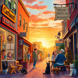 Whose Hello Is It Anyway? - Text-based game