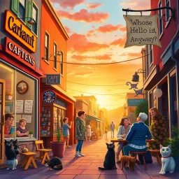 Whose Hello Is It Anyway? - Text-based game