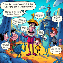 Whose Hello Is It Anyway? - Text-based game