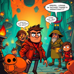 Quest Quagmire - Text-based game