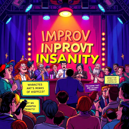 Improv Insanity - Text-based game