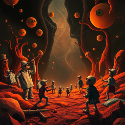 Whose Nightmare Is It Anyway? - Text-based game