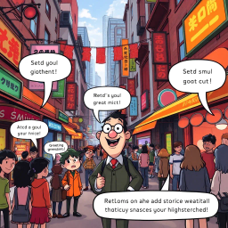 Whose Hello Is It Anyway? - Text-based game