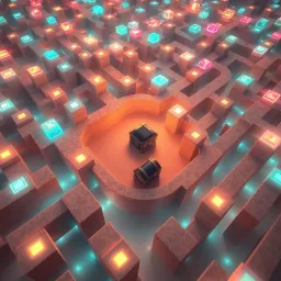 Spinning Glyph Maze