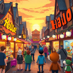 Whose Hello Is It Anyway? - Text-based game