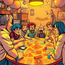 Whose Game Is It Anyway? - Text-based game