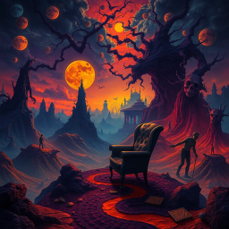 Whose Nightmare Is It Anyway? - Text-based game