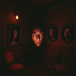 Whose Face Is It Anyway? - Text-based game